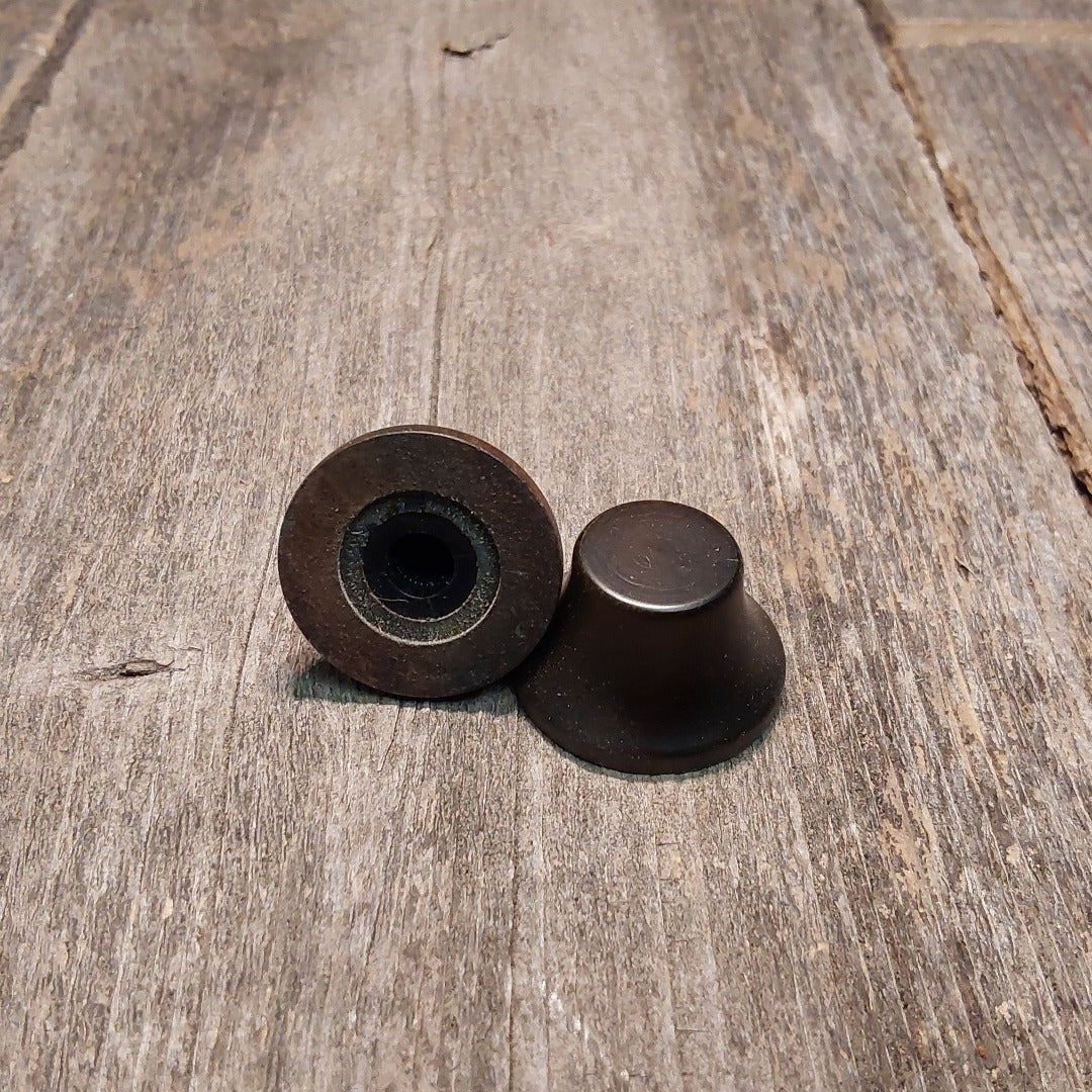 Allparts PK-3197-0R0 Rosewood Bell Knobs 2 pack