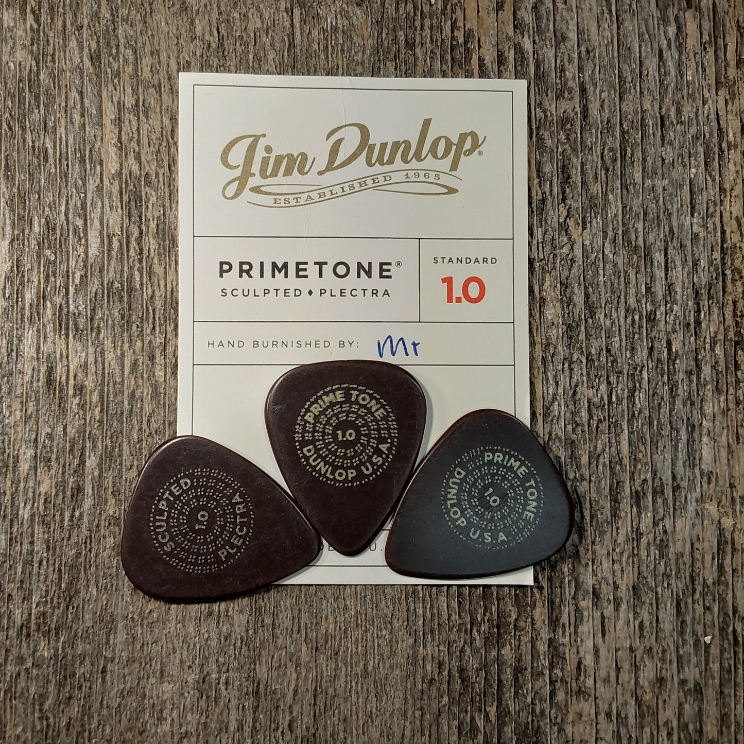 Jim Dunlop 511P1.0 Primetone Standard Pick 3 Pack