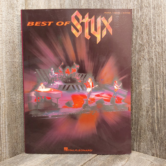 (Used, Mint) Best of Styx Piano Vocal Guitar Songbook