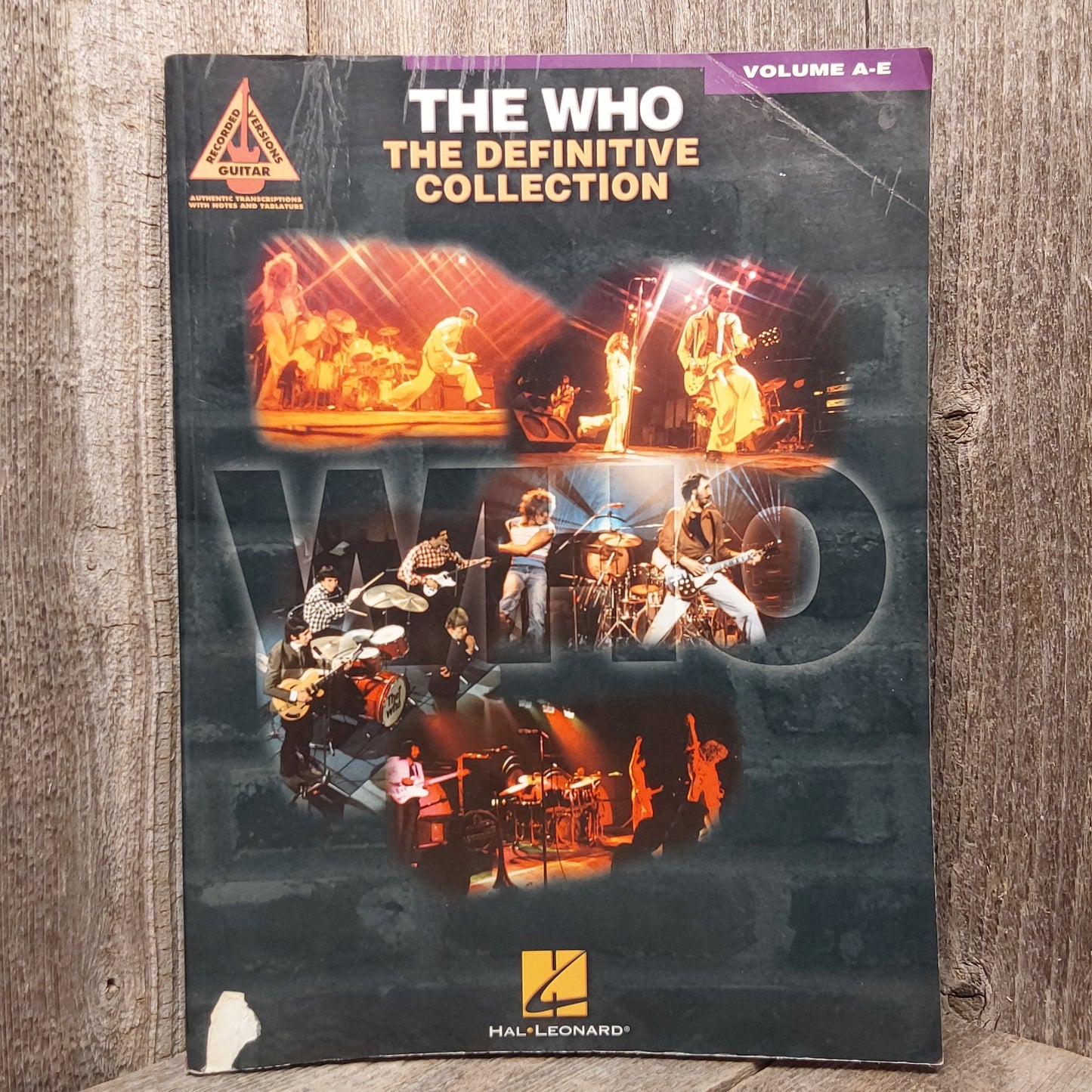 The Who The Definitive Collection Vol A-E songbook (used)