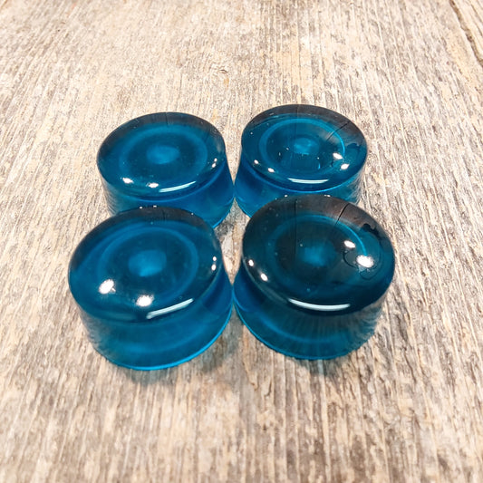 Knobhead PDX - Rich Teal Speed Knobs Set of 4