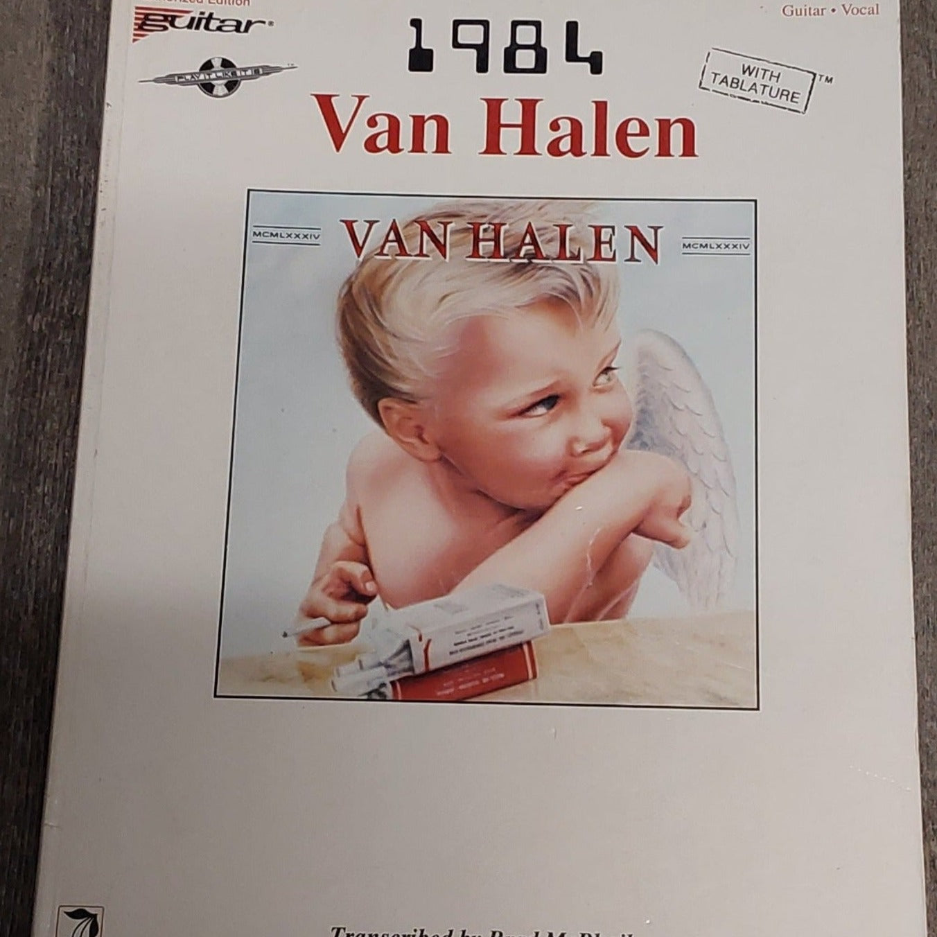 Used Van Halen 1984 Album Song Book w/Tablature