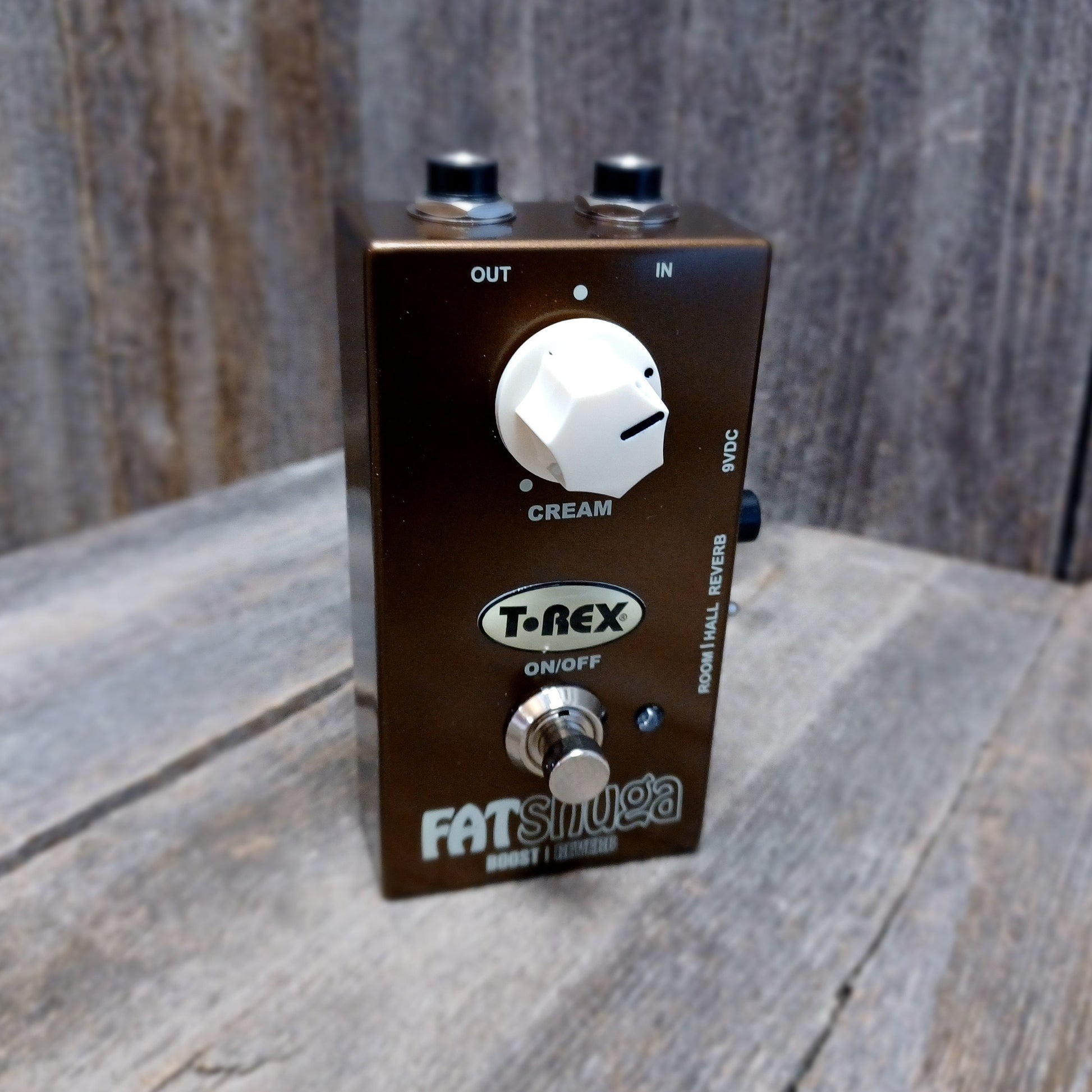 fat boost pedal T-Rex Fat Shuga Boost/Reverb Pedal