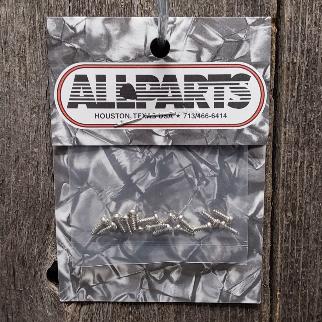 Allparts GS-3806-001 Hardened Steel Tuning Key Screws (16)