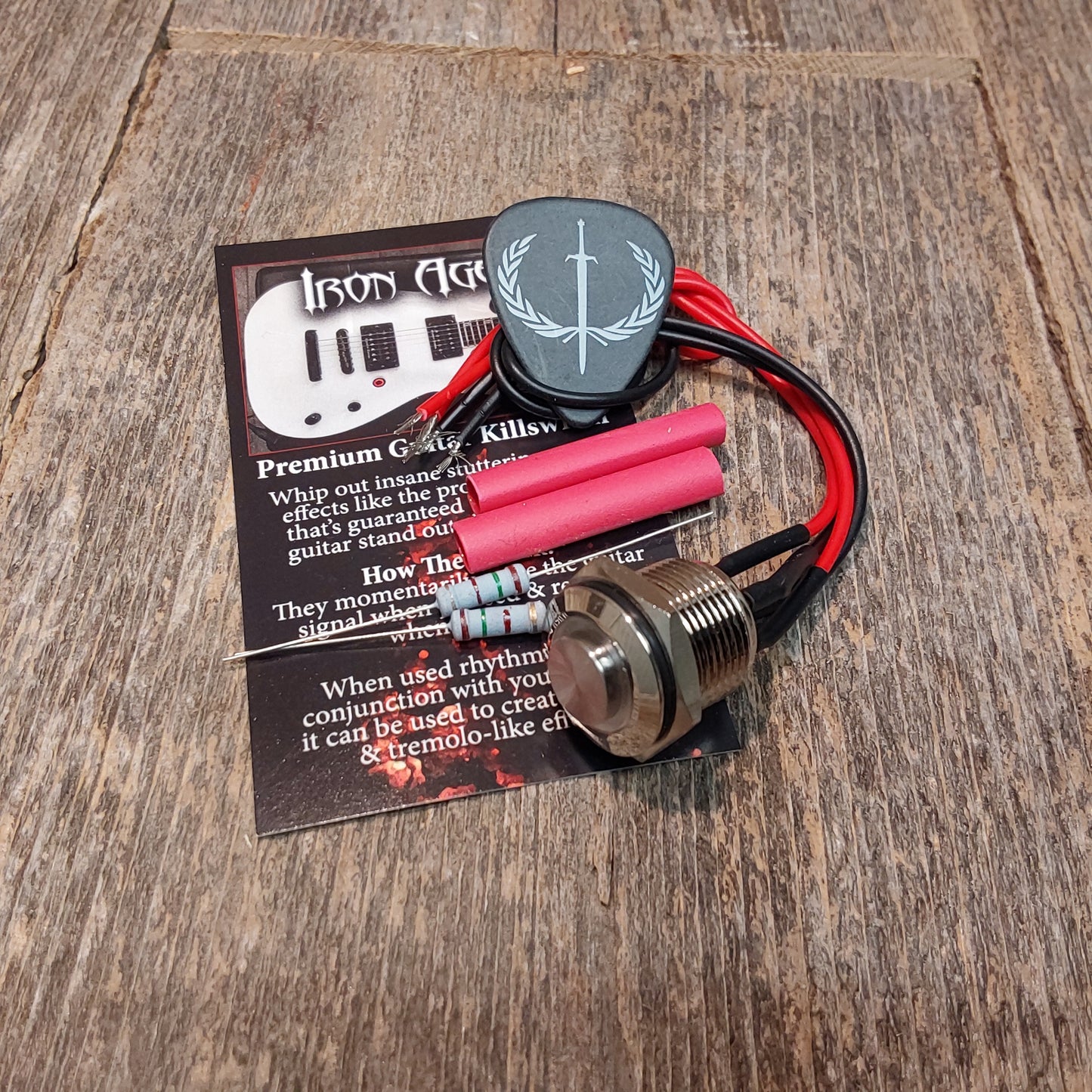 Iron Age Accessories Killswitch Spartan Steel w/LED no Logo (3 colors)