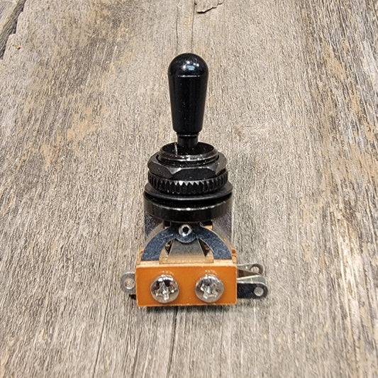 More Gain Parts P-SW62-B Replacement toggle switch for US Instruments Black short