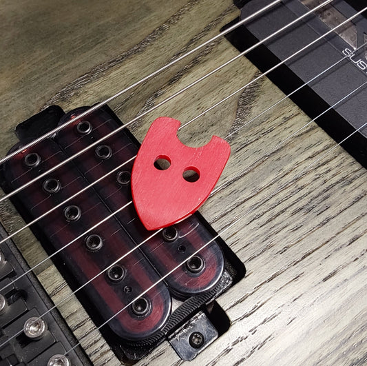 Northern Ghost Plectrums The Beast Red Acrylic  3mm