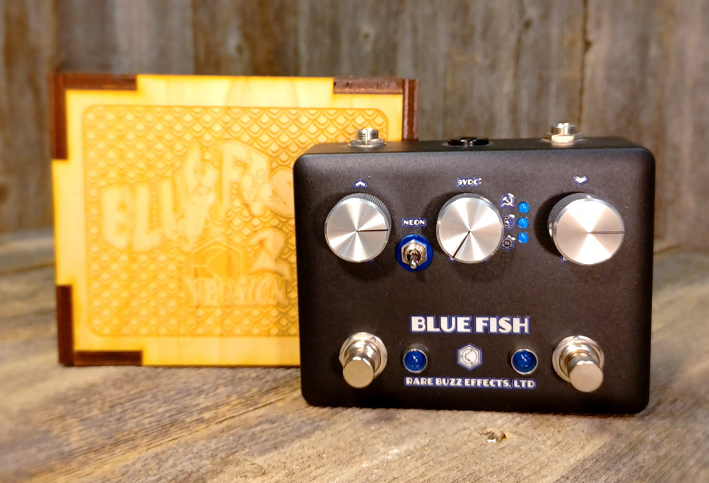 Rare Buzz Effects Blue Fish 2 Fuzz Pedal