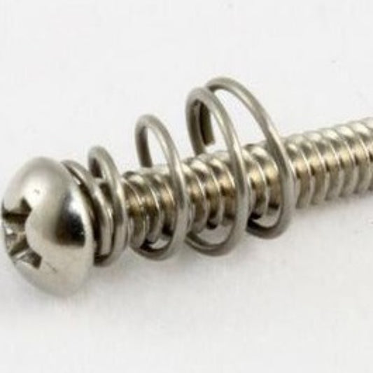 Allparts GS-0007-005 Single Coil Pickup Screws Pack of 8 with 6 springs