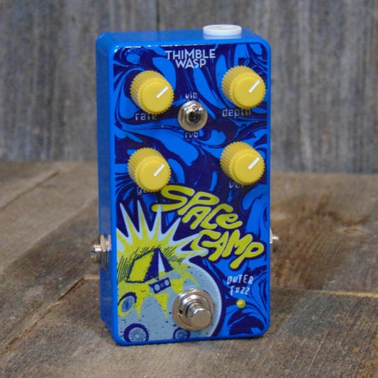 Thimble Wasp Effects Space Camp Fuzz with Vibrato or Reverb