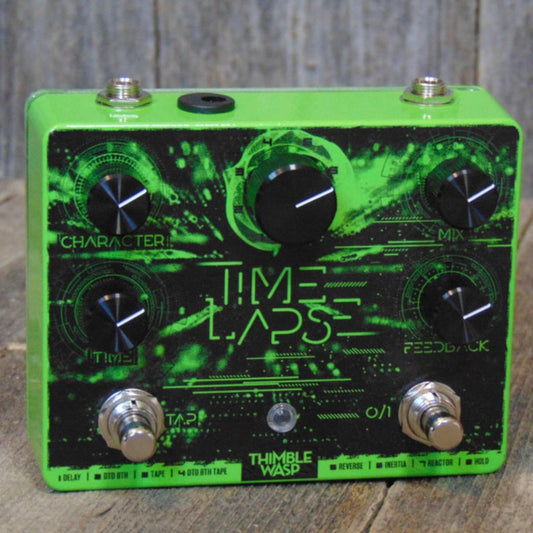 Thimble Wasp Effects Time Lapse Delay Pedal