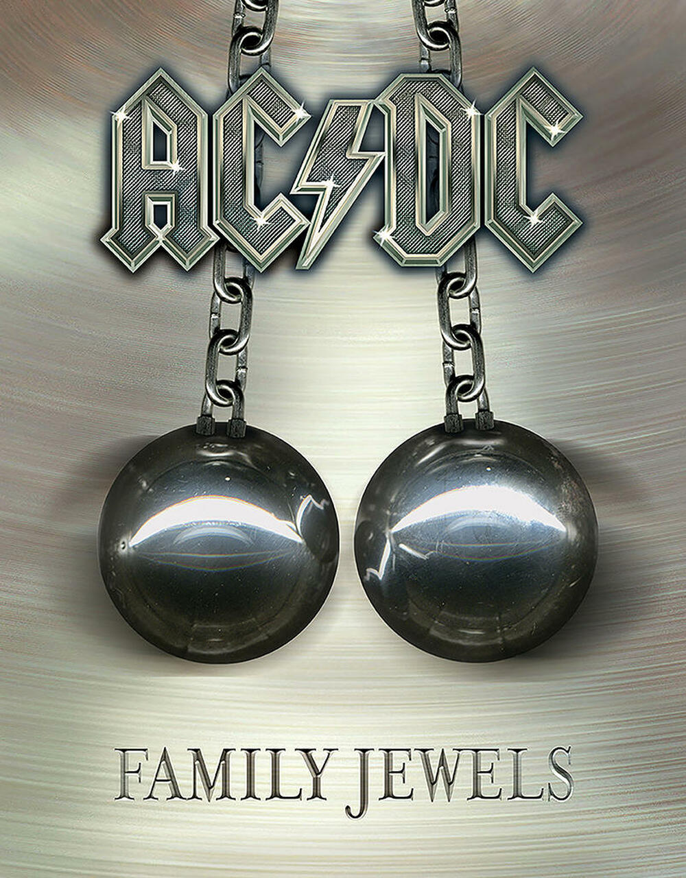 Desperate Enterprises AC/DC Family Jewels Metal Sign