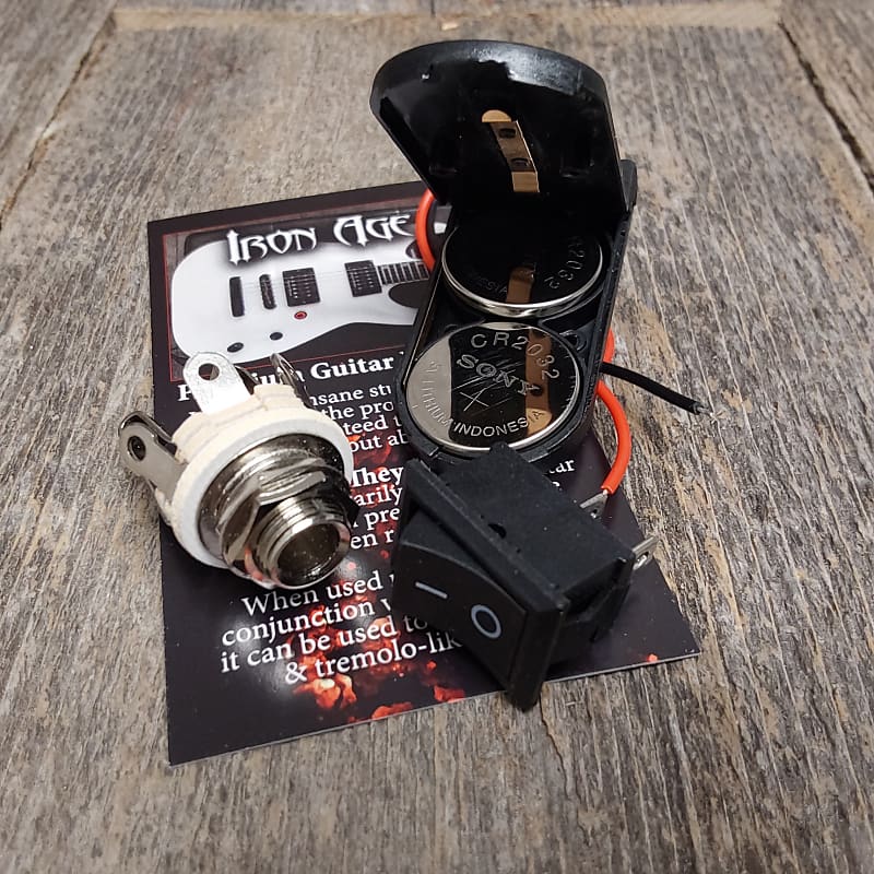 Led Kill Switch Iron Age Accessories LED Killswitch battery kit – More Gain Music