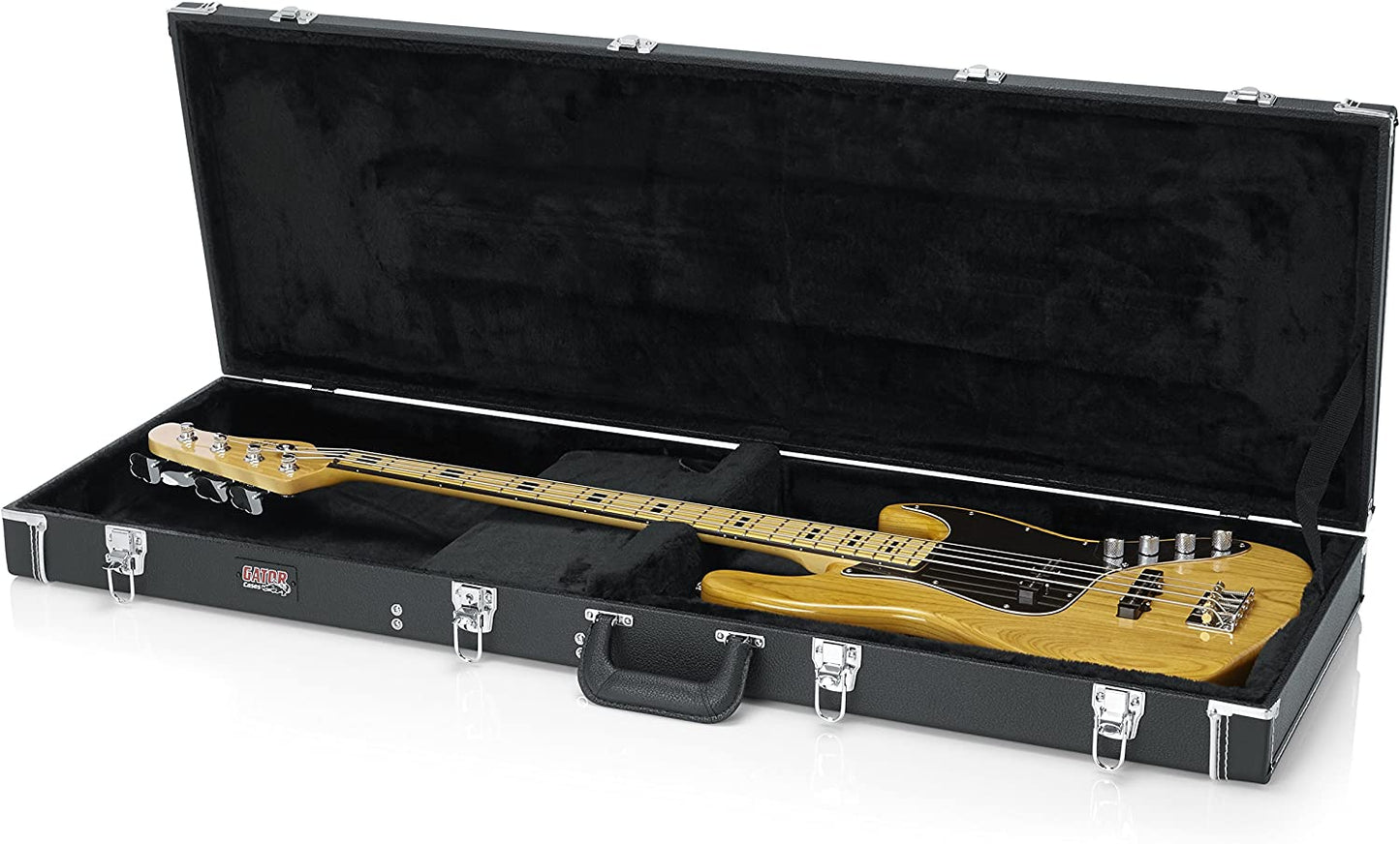 Gator GW-BASS Deluxe Wood and Tolex Bass Case