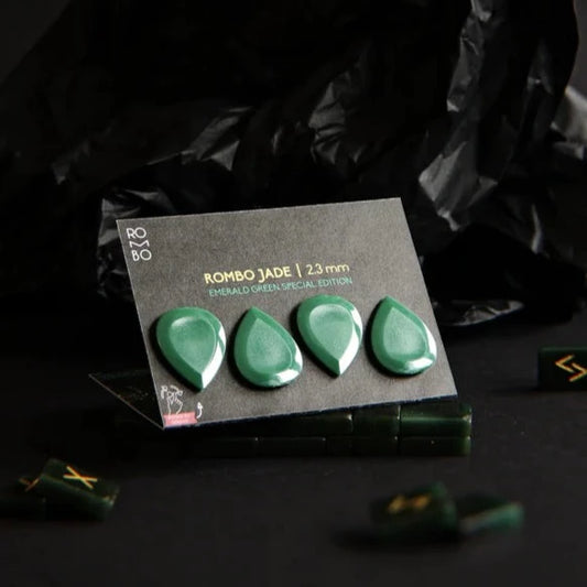 Rombo Picks Jade Picks Limited Edition Jade Green