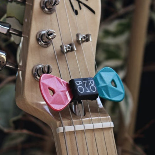 Rombo Picks headstock pick holder