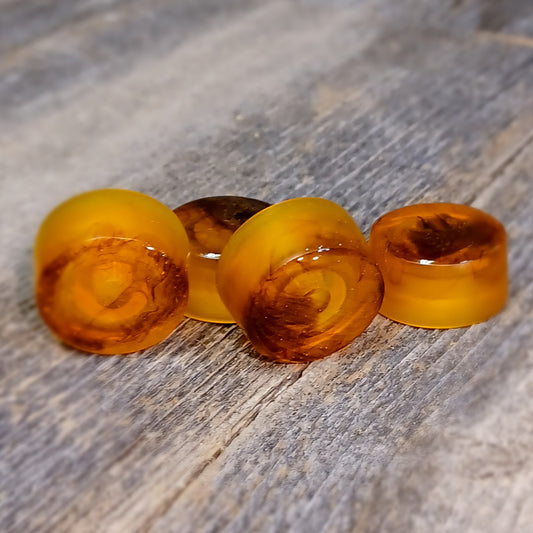 Knobhead PDX Speed Knobs Amber (Set of 4)