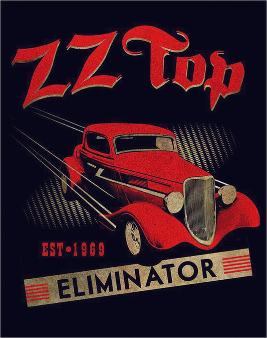 Desperate Enterprises ZZ Top Eliminator Metal Sign